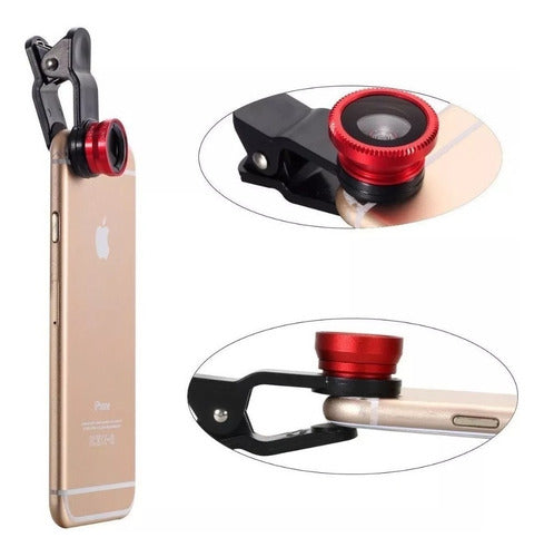 Generic Fisheye Macro Wide Angle Lens for Smartphones 0