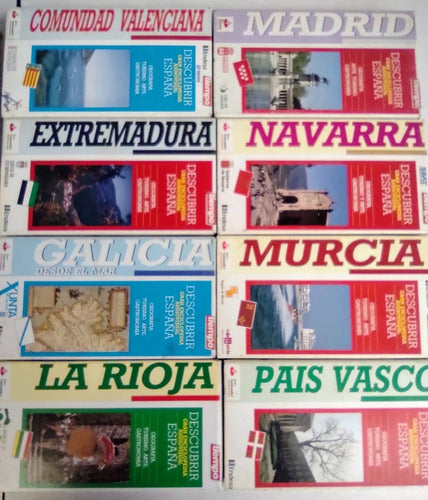 Lote 15 Videos Vhs Descubrir España Enciclopedia Audiovisual 2