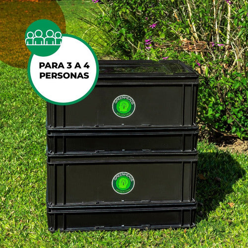 Urban Plastic Composter 80L - Greenheads Argentina 1