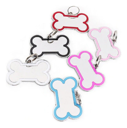 Mascopado Accessories Blisters Dog Bones - Bulk Engravable Tags 1