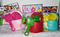 R y V Toys Set Watering Can with Shovel and Rake Beach Set 3