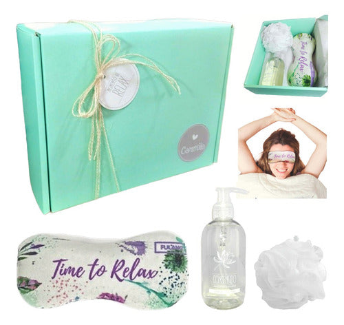Spa Zen Jasmine Aroma Gift Box Set for Ultimate Relaxation - Set Kit Caja Regalo Gift Box Spa Zen Jazmín Aroma N30 Relax