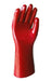 Red PVC Lined Long 30 cm Certified Glove 0