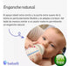 NUK For Nature Baby Bottle Set 260ml 150ml and Star Pacifiers 6