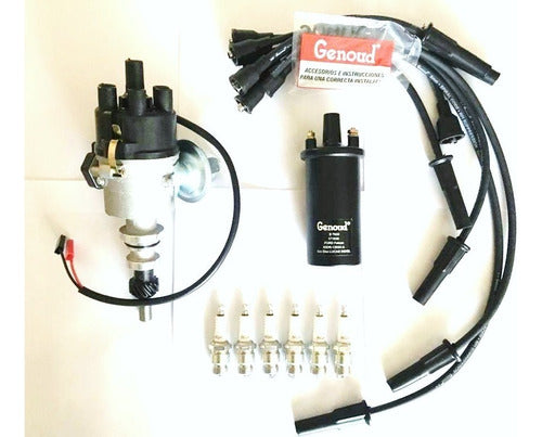 Genoud Kit Encendido Ford Falcon F100 Distribuidor Cable Bob Bujias 0