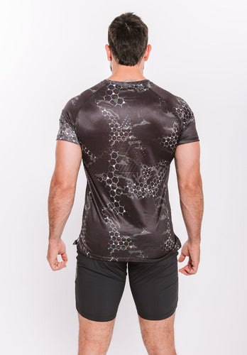 Men's Sublimated Sports T-Shirt Lycra Urban Luxury 14