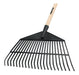 Pretul Garden Rake with 22 Teeth and Handle 0