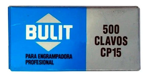 Clavos Bulit 15mm Engrampadora Clavadora Profesional Cp15 0