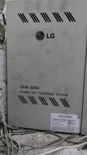 Central Telefonica Lgghx308a // 3 Líneas 8 Internos Funciona 0