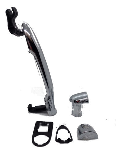 Chrome Exterior Door Handle for Renault Scenic Left Rear - Special Offer 0