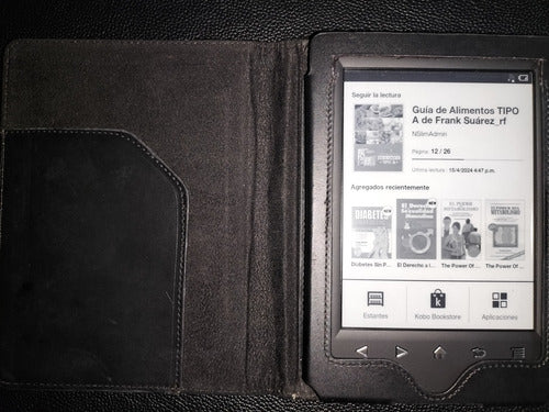 Ebook Sony, Con Cobertor Cuerina, Imaculado!!! 2