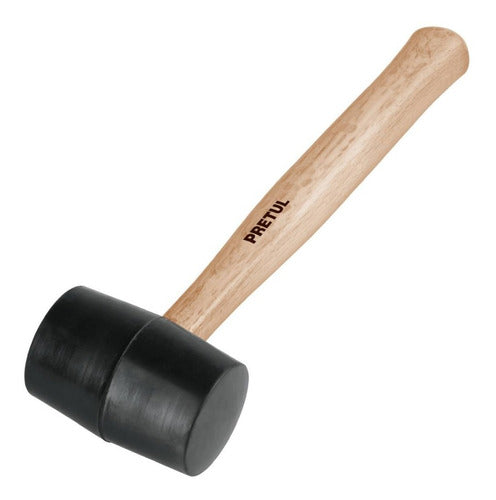 Rubber Mallet 230 Gr 8 Oz Wooden Handle Truper 2