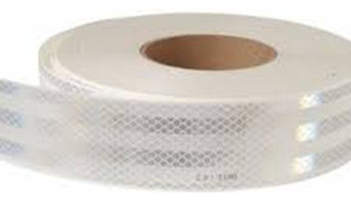 Generic White Reflective Safety Tape 5cmx1m A122 7