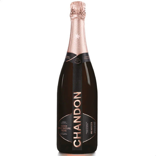 Chandon Brut Nature Rosé Sparkling Wine (Case of 6 Bottles 750ml) 1