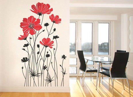 Arclad Decorative Wall Vinyls 2x1! Trees Flowers 1