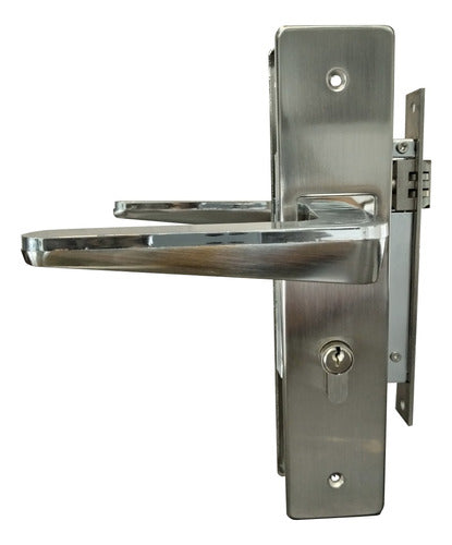 Robisan Complete Lock with 3 Keys for Barrel Door 0