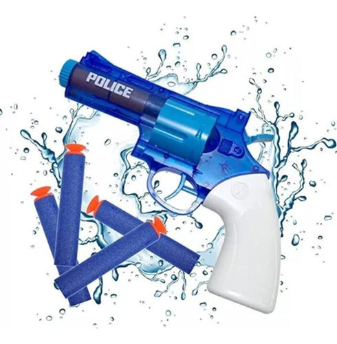 Ilusiones Bazar Water Gun and Darts Launcher 2-in-1 Target Game for Kids 0