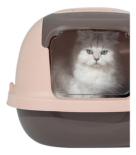 Luperstore Closed Cat Litter Box with Scoop 1