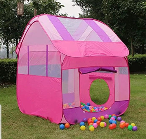 Cubeta Children's Play Tent - Multicolor House Design 1