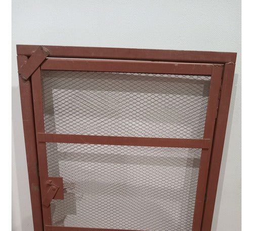 Puerta De Gas Para Revestir 65x45 Roja 1