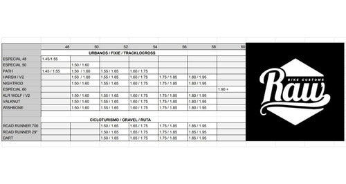 Rawbikecustoms / Freestyler Bar 4 Piezas 4 Alto/ 25.4 - 31.8 3