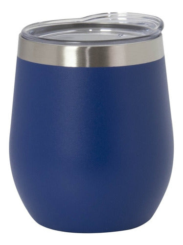 Generic Mate Azul Con Tapa Capacidad: 230 Ml 0