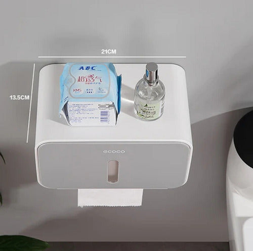 Ecoco Waterproof Wall-Mounted Paper Dispenser 1