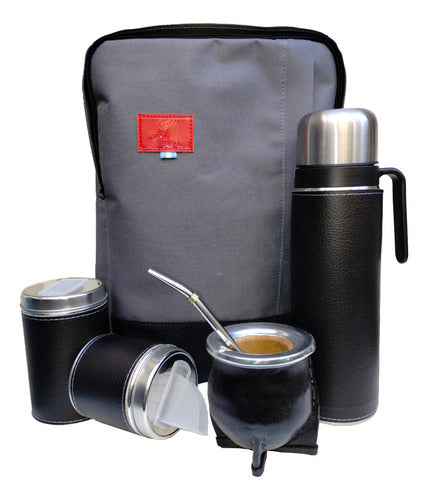 Regaleria Wendy Complete Mate Set with Steel Thermos, Yerbera, and Backpack 4