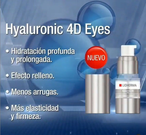 Lidherma X2 Hyaluronic 4D Serum + Hyaluronic Eye Contour 5