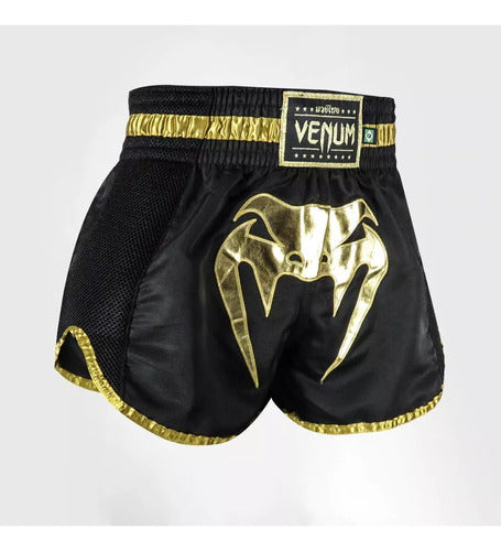 Short Bermuda Muay Thai Fight Mma Elite Gold Venum 2