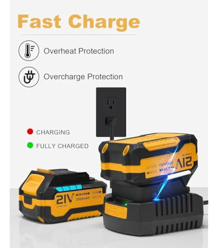 Soplador De Hojas Inalámbrico, Soplador Eléctrico 2