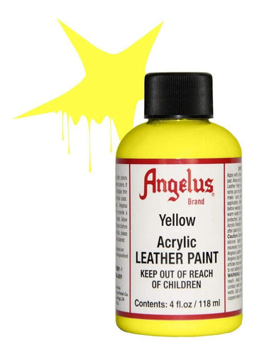 Angelus Cuero Amarillo 4 Oz 1