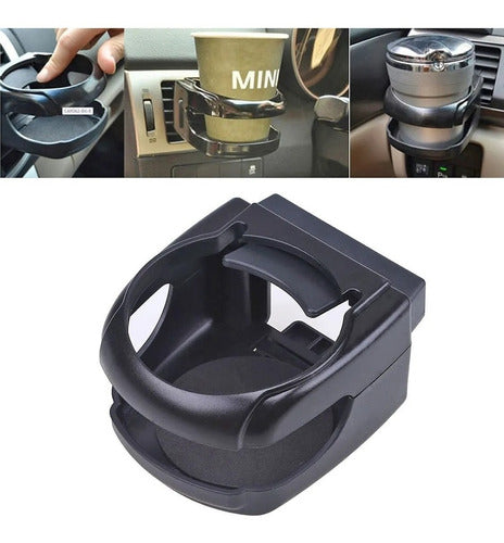 Retractable Plastic Cup Holder for Vans and Cars 2