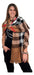 Customs BA Rustic Nordic Blanket Scarves Cozy Ponchos Warmth 48