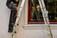 Gloss Articulated Aluminum Ladder 4x4 Steps Up to 150kg 3