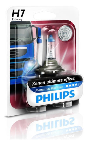 Philips H7 70W Truck 24V Blue Vision 4000K Nolin 0