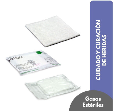 IGALTEX Sterile Non-Woven Gauze N5 10x10 cm - 50 Packs of 2 Each 1