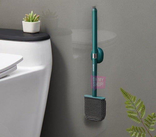 Magnetic Toilet Brush Cleaner with Adhesive Wall Mount 15