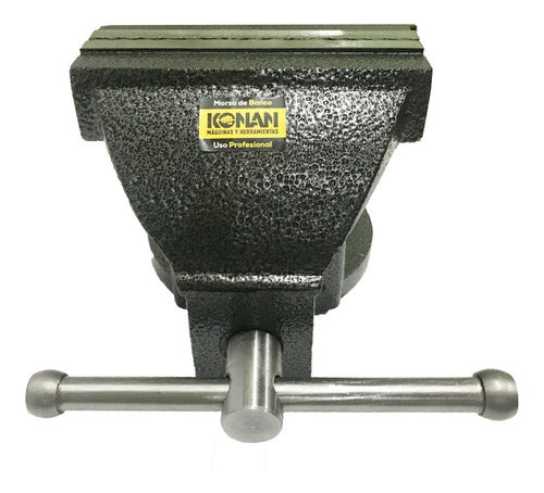 Konan Workbench Vise with Anvil No. 4 3