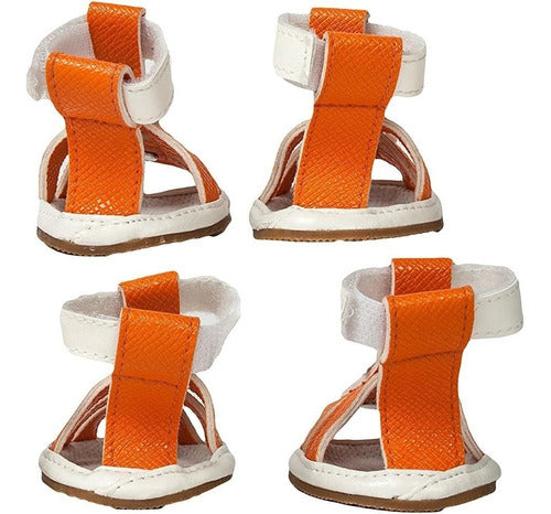 Pet Life PVC Waterproof Supportive Buckle Sandals Shoes 2