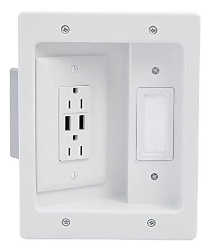 Legrand, Blanco, 5.1, Ht21usb-wh-v1, Gestión De Cables, Empo 0