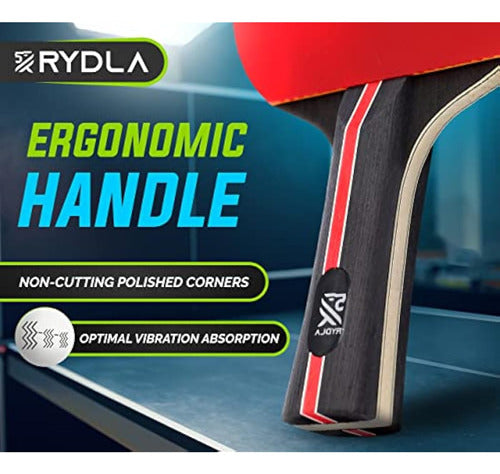 RYDLA Professional Ping Pong Paddle: A Table Tennis Racket 4