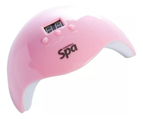 Teknikpro Mini Cabina Lamp 36W Uñas Profesional Rosa Local 1