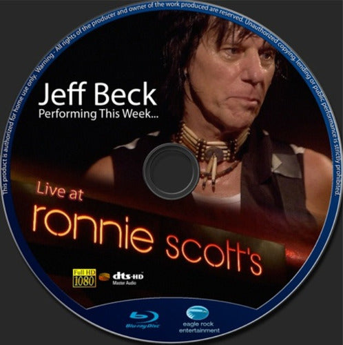 Jeff Beck Live At Ronnie Scott's 2009 Blu-ray Concert - Blu-Ray Jeff Beck Live At Ronnie Scott'S 2009