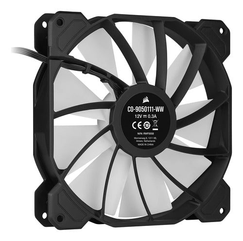 Corsair iCUE SP140 RGB Elite Performance Dual Fan Kit - 140mm Black 7