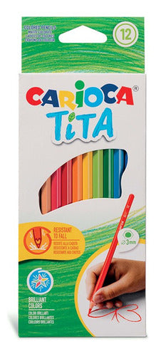 Carioca Tita Colored Pencils X 12 0