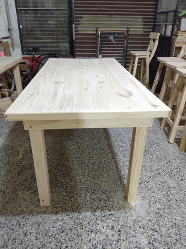 Pinetech Dining Table 1.20*80 Legs 3 Pino Wood 0