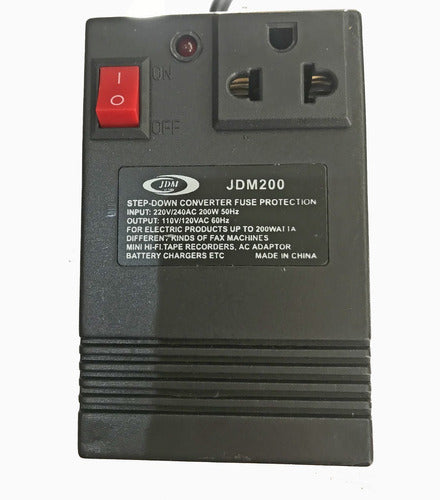 JDM 200W Transformer 220V to 110V 2
