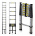 Alum Telescopic Ladder 13 Steps 3.80 Meters 2