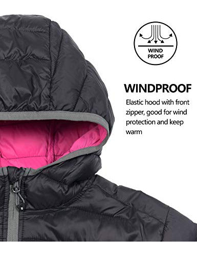 Little Donkey Andy Lightweight Packable Puffer Jacket for Women 1